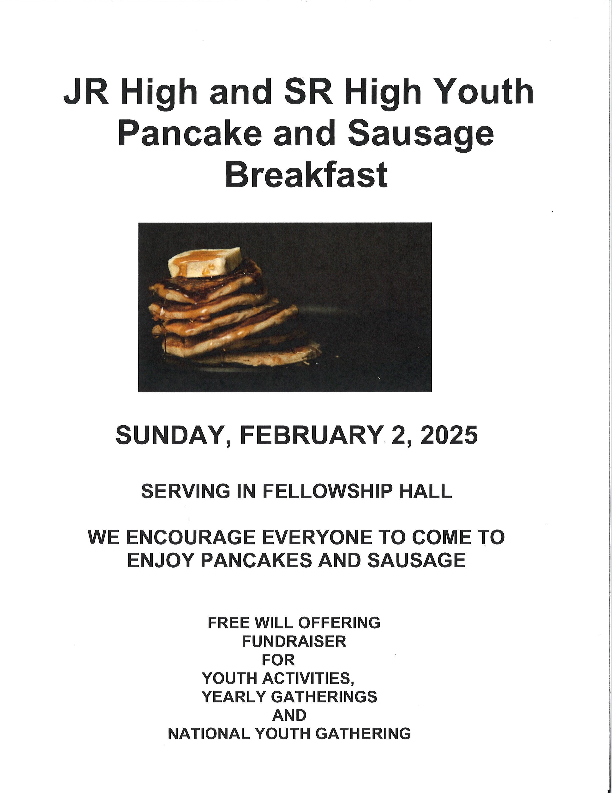 Pancakes and Sausage